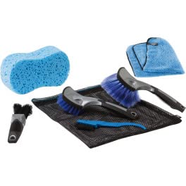 Kit brosses VAR Bici Boulder multicolore taille unique pour nettoyage vélo adulte