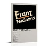 Franz Ferdinand-Franz Ferdinand - Decoración moderna de alta definición impresa multiescena para el hogar, pinturas de pared impermeables en salas de estar, dormitorios, oficinas y baños, 30 x 45 cm