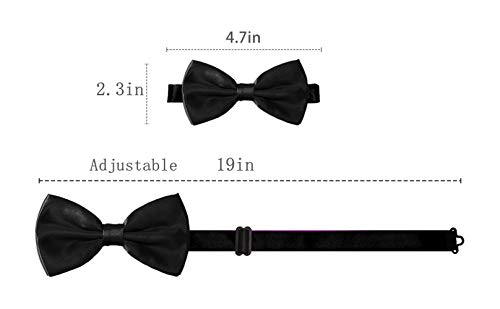 Urteom Funny Llama With Mustache Bow Tie Adjustable Men Boy Neck Tie Bowties Gift #TOP3