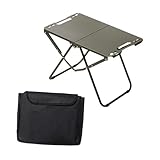 FytStycale Folding Camping Table Foldable Table, Multipurpose Portable Folding Table Outdoor Table for Camping, Patio Barbecue Outdoor, Green