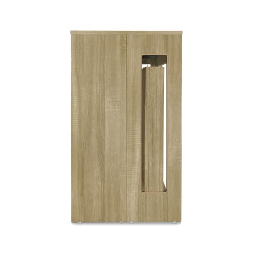 Quarta immagine SAMIRA Tavolo consolle allungabile, tavolo da pranzo 45/300×90 cm effetto rovere - Atena