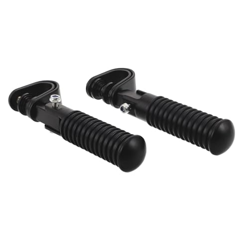 Repose-pieds de moto universels pliables lot de 2 pédales de rechange pour trajets et road-trips