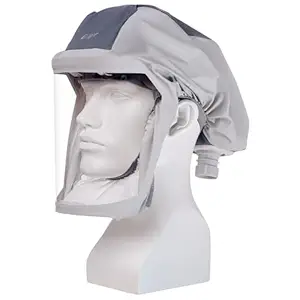 Drager Premium Short Hood for X-plore 8500, Reusable Safety Hood, Size L/XL, Grey