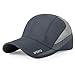 New High Quality UV Quick-drying Waterproof Light Shade Baseball Cap Outdoor Hats, free size, Gray