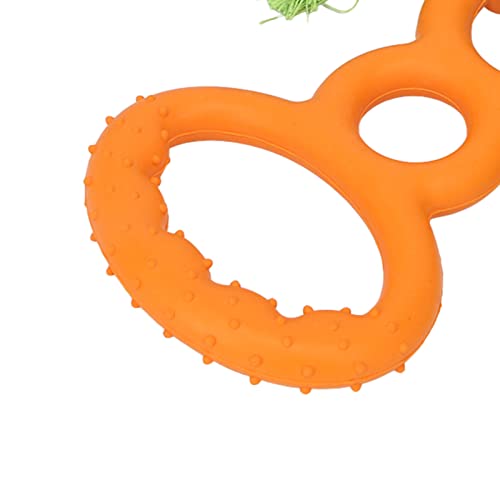 Kauspielzeug für Hunde, Zahnen, Gummi, Reinigung, Tragbares Hundering-Trainingsseil