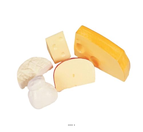Artif-déco-mag.com - Assortiment de 5 fromages en Lot de 5 en Plastique soufflé L 60-155 mm