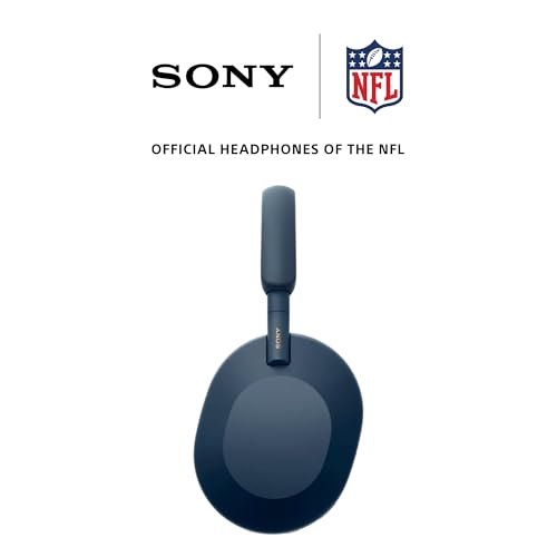 Sony WH-1000XM5 Noise Cancelling Headphones (Midnight Blue) — view 8