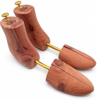 Cordwainers Atelier Premium Cedar Boot Tree for Boots – Natural Aromatic Wood Shaper & Odor Absorber for Men’s and Women’s Footwear (EU 45-46 | Men US 11.0-12.0 | Women US 12.5-13.5 | X-Large) - 2