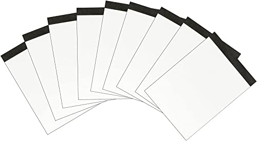 Landre Notizblock A7, blanko, ohne Deckblatt, 50 Blatt, 10 Stück