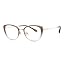 Rose Gold & Transparent Tawny Grey Gradient/Demo Lens