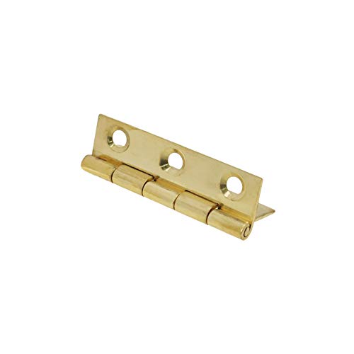 Lc Lictop 2 Inch Pure Brass Hinges Butt Hinges For Furniture Cabinet Drawer Door 4Pcs #TOP3