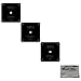 3 Temple Audio Quick Release Pedal Plates with Screws - Medium