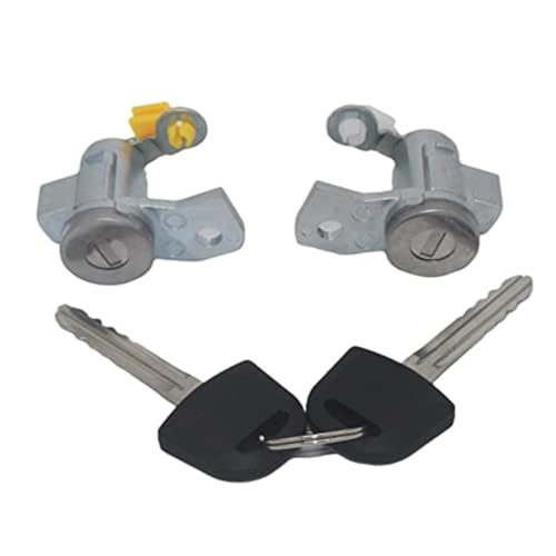 8973765610 8973765620 Ignition Switch Left Right Door Lock Cylinder Key Set for Holden for Isuzu Car Ignition Switch Lock(Black Door Lock)