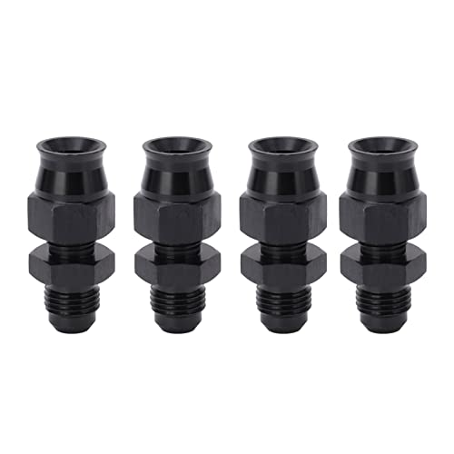 Acoplador AN6 macho de aluminio y latón de 5/16 pulgadas para gasóleo 7
