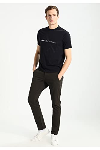Armani Exchange Mens Crew Neck Logo Tee T Shirt3