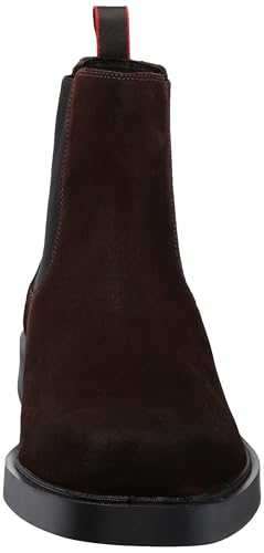 Image of HUGO Men's Brushed Suede Slip on Chelsea Boot