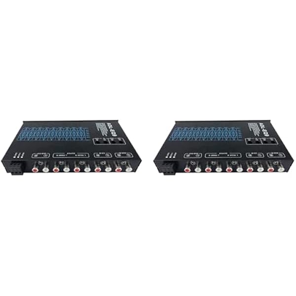 2X Auto Square 9-pasmowy korektor graficzny cyfrowy samochodowy audio -EQ9 pełna seria wzmacniacz samochodowy korektor + regulowany filtr