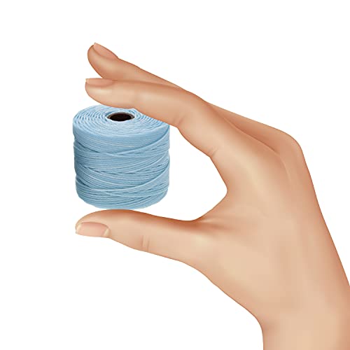 Fil Beadsmith Super-Lon marron ultra résistant pour micro-macramé