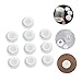 BRIGHTFUFU 10pcs Silicone Sealant Bottle Pads Wide Mouth Milk Storage Gasket Rings Insulation Cup Lid Replacement for Breastfeeding Easy-Clean and Heat Resistant