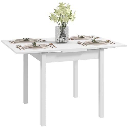 HOMCOM Esstisch, Klapptisch, Esszimmertisch für 2-4 Personen,...