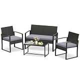 【Supporto Ergonomico】Sia il divano a 2 posti che le 2 poltrone sono dotati di schienali e braccioli ergonomici per garantire una seduta confortevole. I cuscini in schiuma ad alta resilienza offrono un comfort morbido ma sostenitivo, mentre i rivestimenti rimovibili facilitano la pulizia per una manutenzione senza problemi.