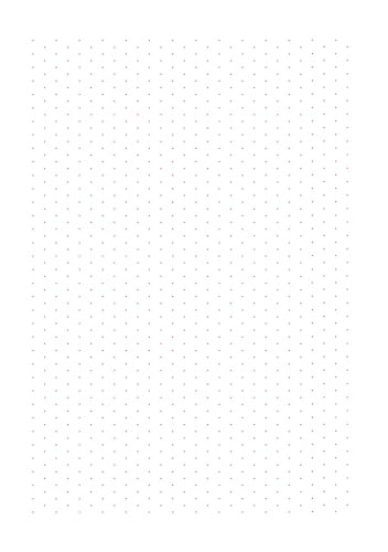 George's A5 Notebook: Red Isometric Dots