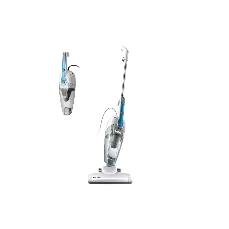 Eureka Corded Stick Vacuum Cleaner for Home Pet Hair, Lightweight Stick Vacuum Cleaner with Powerful Suction for Carpet Tile and Hard Floor