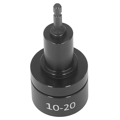 Cocoarm Embout de Capsuleuse électrique, Embout de Capsuleuse de Bouteilles en Caoutchouc Métallique pour Bouchons de 10 Mm à 20 Mm, Bonne étanchéité, Taille Compacte, Installation Facile, pour