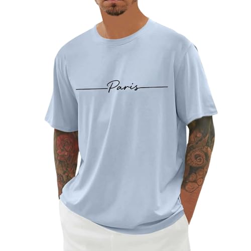 Tee Sport Anti Transpiration pour Homme Lot de 5 Hauts de Fitness