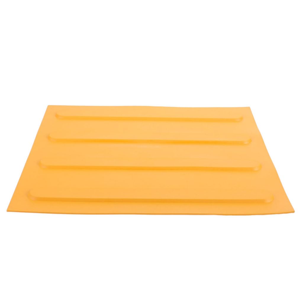 OUNONA Walkway Blind Bricks Braille Strip Floor Stickers for Outdoor Pathway Safety Striped Blind Paver Raised Texture for Visual Impairments Navigation