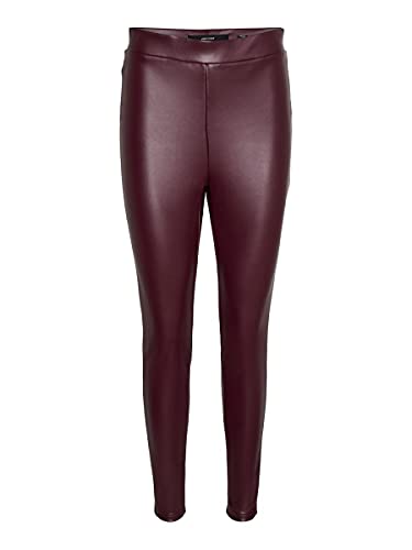 Leggings para mujer Vero Moda Vmgaya Mr Pl Fleece mallas forradas en color gris para invierno