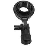 SHYCELOHES Condenser Microphone Shockproof Mount 22mm Black Metal Shock Mount Holder for Music Recording