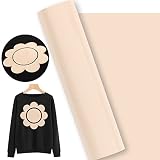 Puff Vinyl Heat Transfer Roll: KINGSOW 10"x4ft Cream White Color 3D Puff HTV Heat Transfer Vinyl Rol