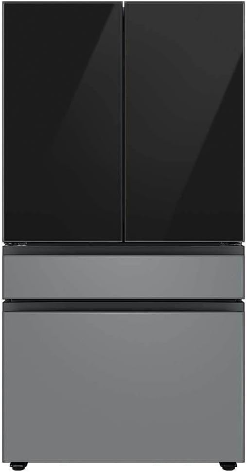 SAMSUNG RAF36DB431 Bespoke 4-Door French Door Refrigerator Panel in Grey Glass - Bottom Panel