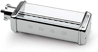 Smeg SMPC01 Pasta Roller & Cutter Set, Silver