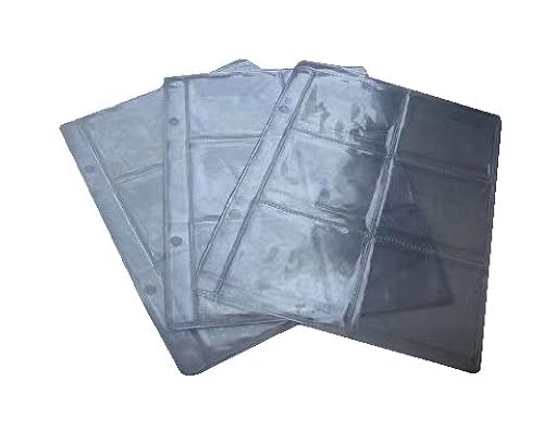 Schulz 10 Extra Big Pocket Size Pages Mini Album For 126Coins Or 60 Coins Holders Album