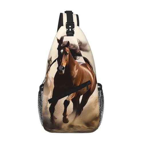 Bolso bandolera Negro para mujer y hombre miniatura 1
