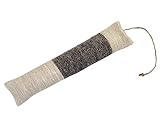 All Natural Kitty Catnip Kicker Handmade Cat Toy (9 Inch, Black Wide Stripe)