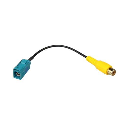 Image of for Original Screen Backup Camera Fakra RCA Adapter Mercedes-Benz Volvo Ford VW 15CM Long