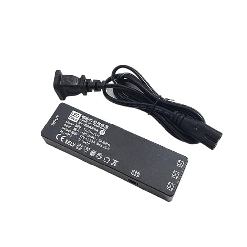 Fuente para armarios de 12V y 15W con cuatro modos de control por sensor inteligente