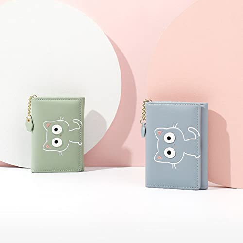 Cute Cat Wallet Zipper Purse Multi-function Card Holder for Women Lightweight Change Holder for Travel and Everyday Use Easy One-hand4