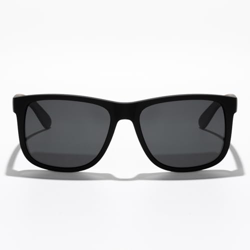 Sunglasses Men Polarized Sun glasses for Mens Womens Classic Matte Black Frame UV Protection2