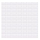 Veemoon Cartoline Vuote per Spedizione Set da 120 Pezzi 4X6 Pollici Carta Bianca Liscia per Pittura, Disegno e Biglietti Artistici, Cartoline Decorative Versatili per Progetti Creativi e