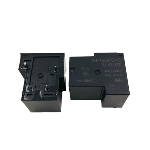 LTRAJUYNH HF165FD-G-24-HY1STF 24VDC Set of Normally Open 4-pin 40A277VAC Relay