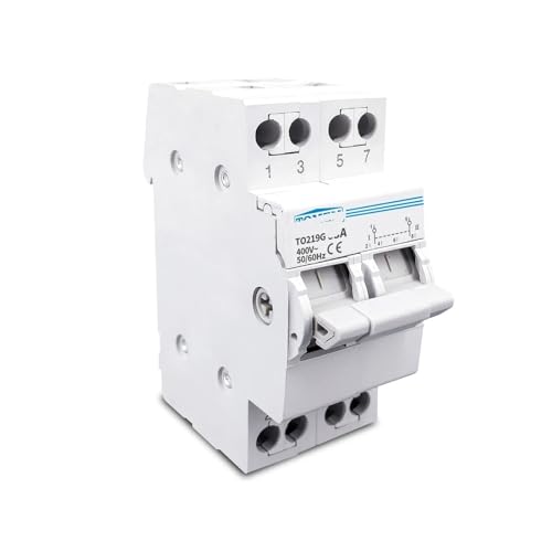 Disjoncteur verrouillage MTS 63A pour basculer facilement de source électrique