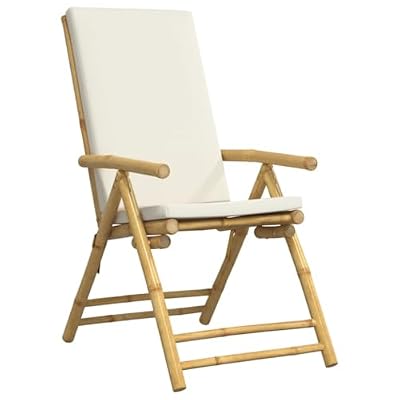KPOUTRFG Space-Saving Patio Reclining Furniture Set of 6 with Removable Cushion and Adjustable Recline Garden Chairs
