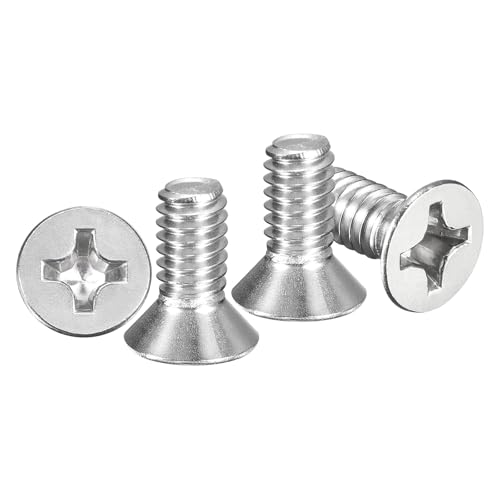 Boulons tête plate Phillips #12-24x1/2 304, 50 pcs