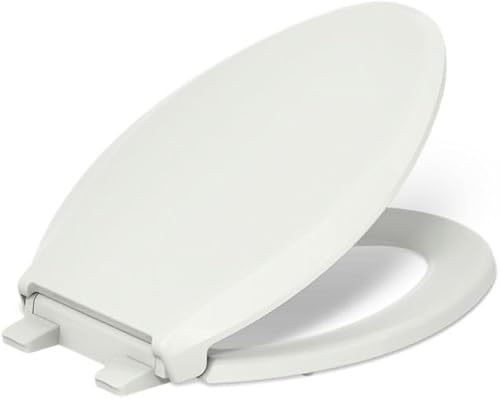 Miniatura 153 de KOHLER 4636-RL-0 Cachet ReadyLatch Asiento de inodoro alargado de cierre silencioso, color blanco