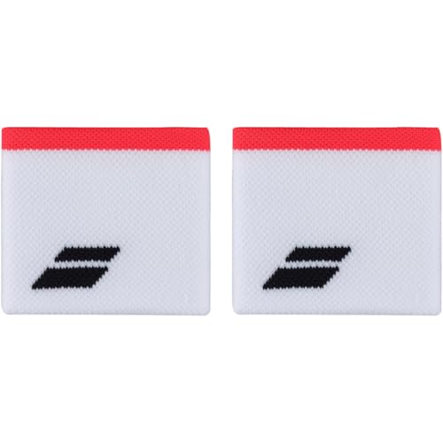 Muñequera Babolat Logo Wristband Blanco