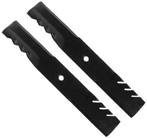Danlex Set of 2 Big Dog Lawn Mower Mulching Heavy Duty Blades Replacement Fits for Alpha 794230 42'' Deck